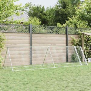 Jaula Para Gallinas Acero Galvanizado Plateado 400x105x91 Cm Vidaxl Jaula Para Gallinas Acero Galvanizado Plateado 400x105x91 Cm Vidaxl