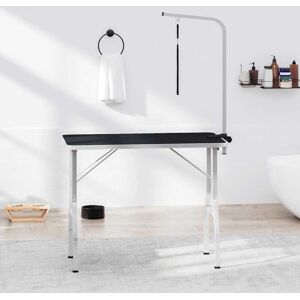 vidaXL Mesa de peluquería ajustable para perros con 1 lazo vidaXL Mesa de peluquería ajustable para perros con 1 lazo