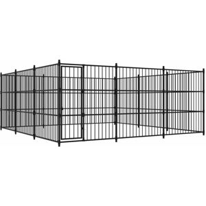 Perrera De Exterior 450x450x185 Cm Vidaxl Perrera De Exterior 450x450x185 Cm Vidaxl