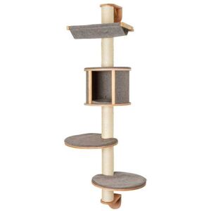 Arbre A Chat Mural - H. 168 Cm - Dolomit Tofana - Kerbl - Gris Arbre A Chat Mural - H. 168 Cm - Dolomit Tofana - Kerbl - Gris