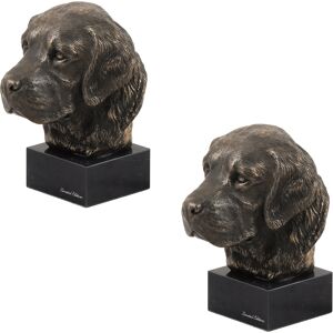OEM Golden Retriever: Estatuilla De Perro, Busto Sobre Base De Piedra, Escultura, Trofeo Para La Exposición De Perros De Art-dog OEM Golden Retriever: Estatuilla De Perro, Busto Sobre Base De Piedra, Escultura, Trofeo Para La Exposición De Perros De Art-dog