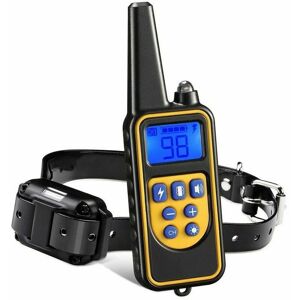 Linghhang - Collar De Adiestramiento Para Perros Recargable E Impermeable Ip67 Con Alcance De 800 M Y 99 Niveles De Vibración, Descarga Eléctrica Y Sonido. Linghhang - Collar De Adiestramiento Para Perros Recargable E Impermeable Ip67 Con Alcance De 800 M Y 99 Niveles De Vibración, Descarga Eléctrica Y Sonido.