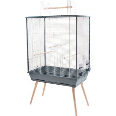 Jaula para Pájaros Zolux Neo Jili XL - Estilo Escandinavo Espacioso Jaula para Pájaros Zolux Neo Jili XL - Estilo Escandinavo Espacioso