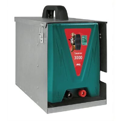 AKO Savanne 3000 - Energizador de Cerca Potente - 12V Batería No Incluida AKO Savanne 3000 - Energizador de Cerca Potente - 12V Batería No Incluida