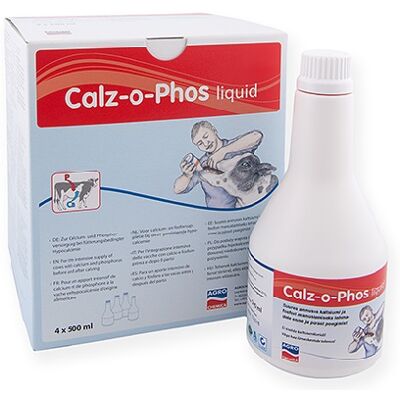 Agro Chemica Calz-o-phos Reductor Riesgo Fiebre Leche - 4x500ml Agro Chemica Calz-o-phos Reductor Riesgo Fiebre Leche - 4x500ml