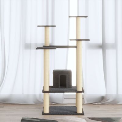 Árbol para gatos con postes de sisal - 110cm - Torre de juego Árbol para gatos con postes de sisal - 110cm - Torre de juego