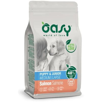 Oasy Salmón Comida para Cachorros 12 Kg Oasy Salmón Comida para Cachorros 12 Kg