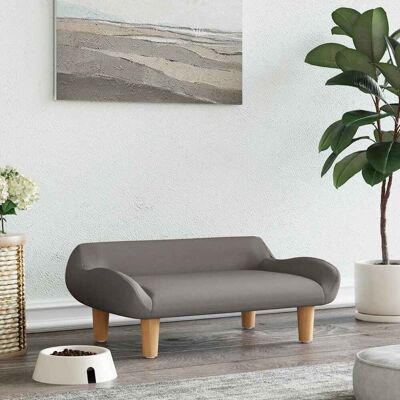 Cama para perros gris taupe 70x40x24 cm Vidaxl - Cama para perros Cama para perros gris taupe 70x40x24 cm Vidaxl - Cama para perros