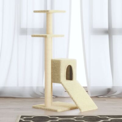 Árbol para gatos con postes de sisal - 92 cm Casa de juegos para gatos Árbol para gatos con postes de sisal - 92 cm Casa de juegos para gatos
