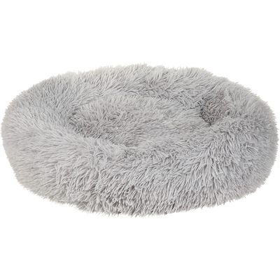 Cama para mascotas de piel sintética gris claro 60x60cm - Cama para mascotas Cama para mascotas de piel sintética gris claro 60x60cm - Cama para mascotas