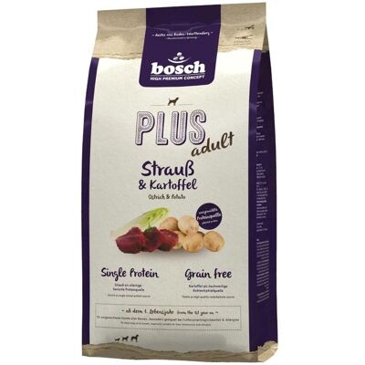 Bosch Plus Adult Avestruz Y Patatas Alimentación Seco Perro 2.5kg Bosch Plus Adult Avestruz Y Patatas Alimentación Seco Perro 2.5kg