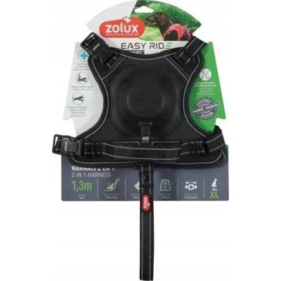 Correa para perros Zolux XL Negra sin manos - Correa para perros Correa para perros Zolux XL Negra sin manos - Correa para perros