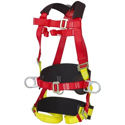 Portwest - Arnés Confort Plus De 3 Puntos Lazos En El Pecho Y Bucles De Asiento 100 Kg Fp18 Portwest - Arnés Confort Plus De 3 Puntos Lazos En El Pecho Y Bucles De Asiento 100 Kg Fp18