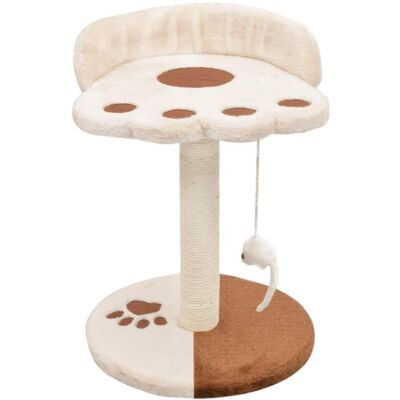 Helloshop26 - Árbol para gatos con sisal y felpa - 40cm Helloshop26 - Árbol para gatos con sisal y felpa - 40cm