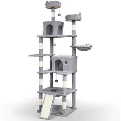 Vounot Árbol para Gatos 215cm - Torre Multi Niveles Sisal Vounot Árbol para Gatos 215cm - Torre Multi Niveles Sisal