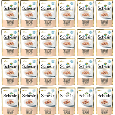 Schesir Gato Atún con Salmón - 50g Schesir Gato Atún con Salmón - 50g