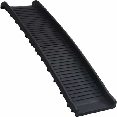 vidaXL Rampa para perros plegable negra 155,5x40x15,5 cm - Rampa para perros vidaXL Rampa para perros plegable negra 155,5x40x15,5 cm - Rampa para perros