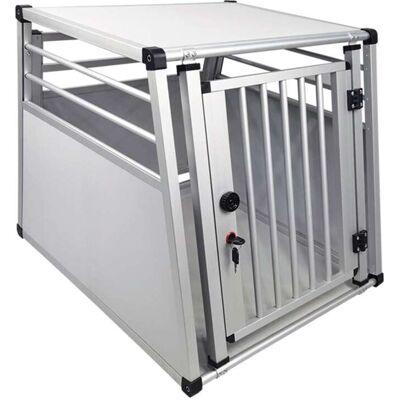 Nobby Caja de transporte de aluminio - Salida de emergencia - 53 x 75 x 65 cm Nobby Caja de transporte de aluminio - Salida de emergencia - 53 x 75 x 65 cm