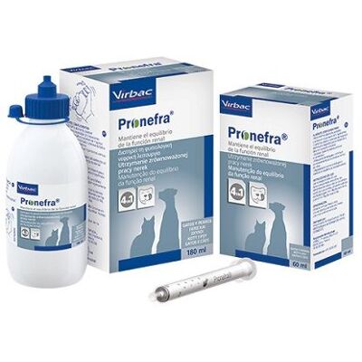 Virbac Pronefra - Tratamiento para enfermedad renal crónica - 60 ml Virbac Pronefra - Tratamiento para enfermedad renal crónica - 60 ml