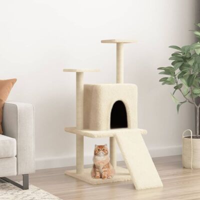 Árbol para gatos con postes de sisal - Torre para gatos Árbol para gatos con postes de sisal - Torre para gatos