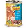 Alimento húmedo en salsa Purina friskies salmón&atún para gatos - 24 Latas 400g