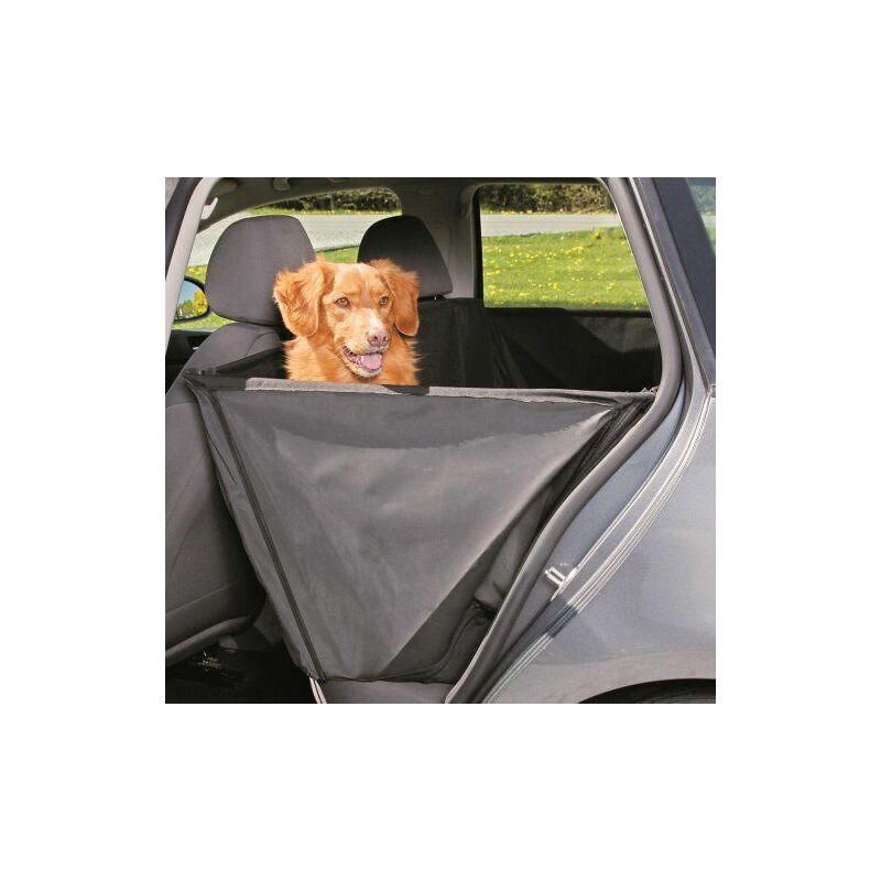 Trixie - Funda Asiento coche con laterales para perros 1.50m x 1.35m Negro