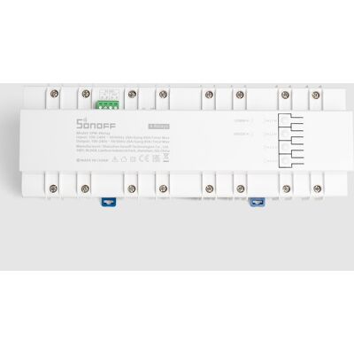 Sonoff - Medidor De Potencia Wifi Unidad Esclava Enlazable Spm-4 Relay Blanco Sonoff - Medidor De Potencia Wifi Unidad Esclava Enlazable Spm-4 Relay Blanco