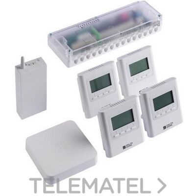 Sistema de Control HVAC Delta Dore Delta 8000 RF Inalámbrico - 4 Zonas Sistema de Control HVAC Delta Dore Delta 8000 RF Inalámbrico - 4 Zonas