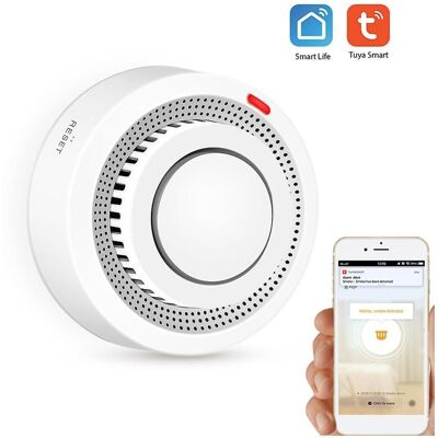 OEM Detector De Humo Wi-fi Crezuo, Sistema De Alarma Contra Incendios Inteligente Inalámbrico OEM Detector De Humo Wi-fi Crezuo, Sistema De Alarma Contra Incendios Inteligente Inalámbrico
