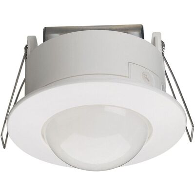 Detector Ir De Techo Semiempotrado 360° Blanco Hager Detector Ir De Techo Semiempotrado 360° Blanco Hager