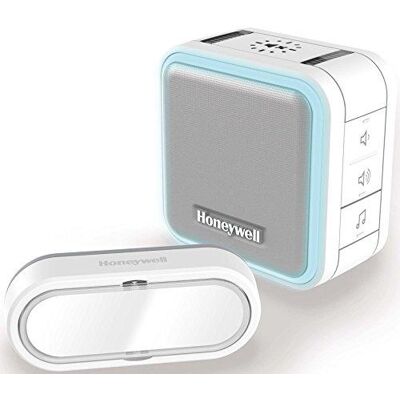Honeywell Timbre Inalámbrico 150m 6 Tonos IP55 Batería Incluida Honeywell Timbre Inalámbrico 150m 6 Tonos IP55 Batería Incluida