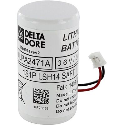 Delta Dore Tyxal+ Batería Para Detector De Movimiento Delta Dore Tyxal+ Batería Para Detector De Movimiento