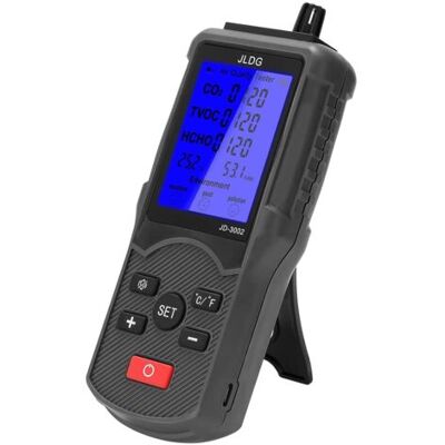 SANS MARQUE Monitor De Calidad Del Aire Interior, Comprobador Inteligente De Calidad Del Aire Para Cov Totales Y Co2 Con Monitorización De Temperatura Y Humedad Para El Hogar Y La Oficina. SANS MARQUE Monitor De Calidad Del Aire Interior, Comprobador Inteligente De Calidad Del Aire Para Cov Totales Y Co2 Con Monitorización De Temperatura Y Humedad Para El Hogar Y La Oficina.
