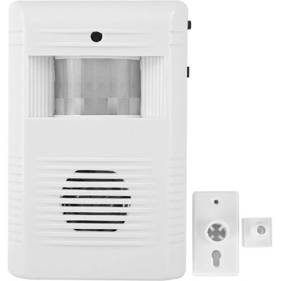 JSSEVN Sensor De Bienvenida, 16 Sensores De Movimiento Ir Musicales, Tienda Independiente, Timbre De Bienvenida Para El Hogar, Alarma De Entrada JSSEVN Sensor De Bienvenida, 16 Sensores De Movimiento Ir Musicales, Tienda Independiente, Timbre De Bienvenida Para El Hogar, Alarma De Entrada