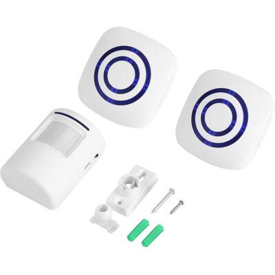 OEM Timbre Detector De Entrada Inalámbrico, Alarma De Entrada, Sensor De Contacto De Seguridad, Timbre Inalámbrico Para Negocios, Hogares Y Tiendas (enchufe Estadounidense, 1 Receptor Y 2 Transmisores) OEM Timbre Detector De Entrada Inalámbrico, Alarma De Entrada, Sensor De Contacto De Seguridad, Timbre Inalámbrico Para Negocios, Hogares Y Tiendas (enchufe Estadounidense, 1 Receptor Y 2 Transmisores)