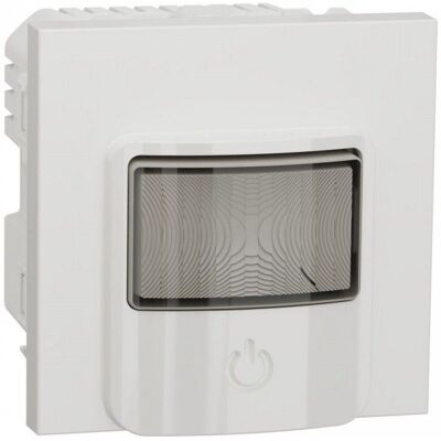 Sensor de movimiento Schneider Electric - Pulsador LED - Blanco - Sensor de movimiento Sensor de movimiento Schneider Electric - Pulsador LED - Blanco - Sensor de movimiento