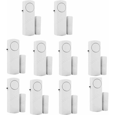 OEM Paquete De 10 Alarmas Magnéticas Inalámbricas Para Puertas Y Ventanas Para Sistemas De Seguridad Del Hogar, Alarmas Para Puertas De Piscina OEM Paquete De 10 Alarmas Magnéticas Inalámbricas Para Puertas Y Ventanas Para Sistemas De Seguridad Del Hogar, Alarmas Para Puertas De Piscina
