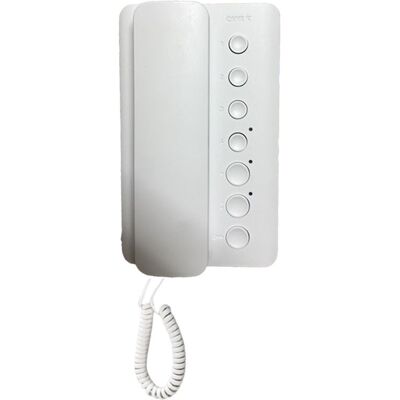 Sistema de Intercomunicación Came - Blanco - Soporta 6 llamadas Sistema de Intercomunicación Came - Blanco - Soporta 6 llamadas