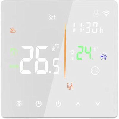 OEM Termostato Wifi Inteligente Termostato Calentador De Agua 3a De Eficiencia Energética Para Calentar Agua, Conexión De Aplicación De Voz Wifi Compatible Con Amazon Alexa, Asistente De Google (blanco, C OEM Termostato Wifi Inteligente Termostato Calentador De Agua 3a De Eficiencia Energética Para Calentar Agua, Conexión De Aplicación De Voz Wifi Compatible Con Amazon Alexa, Asistente De Google (blanco, C