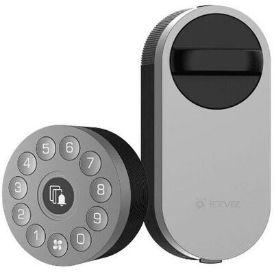 Cerradura inteligente EZVIZ DL01S + DL01CP - Wi-Fi, Sin llave, IP56 Cerradura inteligente EZVIZ DL01S + DL01CP - Wi-Fi, Sin llave, IP56