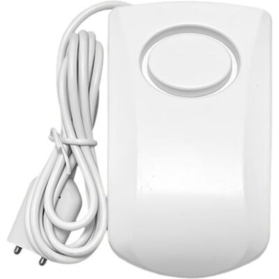 OEM Detector De Fugas De Agua, Detector De Inundaciones Inteligente De 130 Db, Sensor De Alarma De Agua Inalámbrico (1 Unidad, Blanco) OEM Detector De Fugas De Agua, Detector De Inundaciones Inteligente De 130 Db, Sensor De Alarma De Agua Inalámbrico (1 Unidad, Blanco)
