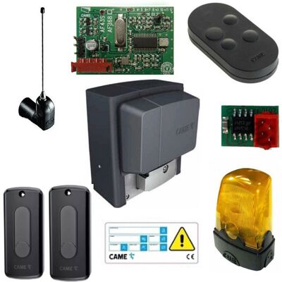 Kit Came Automatización Puerta Corredera 400kg 230v 001u2923 Kit Came Automatización Puerta Corredera 400kg 230v 001u2923