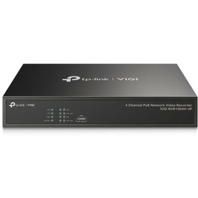 Tp-link Vigi Nvr1004h-4p-2tb Grabadore De Vídeo En Red (nvr) Negro Tp-link Vigi Nvr1004h-4p-2tb Grabadore De Vídeo En Red (nvr) Negro