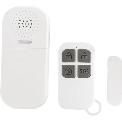 FOCTRO Alarma Magnética Para Puertas Y Ventanas De 130 Db Con Control Remoto Incluido, Protección Antirrobo Segura Para El Hogar. FOCTRO Alarma Magnética Para Puertas Y Ventanas De 130 Db Con Control Remoto Incluido, Protección Antirrobo Segura Para El Hogar.