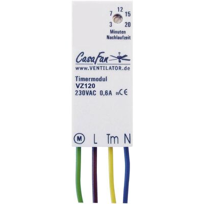 CasaFan VZ 120 Unidad de control - Módulo temporizador para ventiladores CasaFan VZ 120 Unidad de control - Módulo temporizador para ventiladores