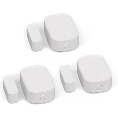 OEM Sensor Inteligente Para Puertas Y Ventanas, Requiere Puerta De Enlace Zigbee Tuya, Detector Inalámbrico Para El Hogar Y Sistema De Alarma, Compatible Con Smart Life/moes/tuya, 3 Unidades. OEM Sensor Inteligente Para Puertas Y Ventanas, Requiere Puerta De Enlace Zigbee Tuya, Detector Inalámbrico Para El Hogar Y Sistema De Alarma, Compatible Con Smart Life/moes/tuya, 3 Unidades.