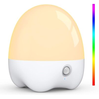 OEM Lámpara De Noche Infantil, Funciona Con Pilas, Con Sensor De Movimiento, Lámpara De Mesita De Noche, Temporizador, Cambio De Color, Para Habitaciones Infantiles, Uso Interior Y Exterior (carga Usb) - OEM Lámpara De Noche Infantil, Funciona Con Pilas, Con Sensor De Movimiento, Lámpara De Mesita De Noche, Temporizador, Cambio De Color, Para Habitaciones Infantiles, Uso Interior Y Exterior (carga Usb) -