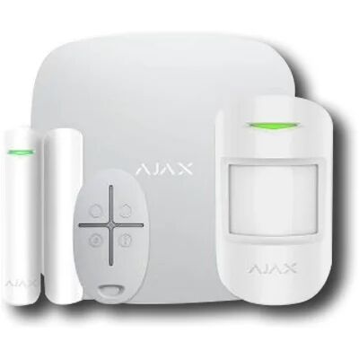 38168 - Jeweller - Starterkit - Hub, Motionprotect, Doorprotect, Spacecontrol - Color White - Ajax Seguridad Inalámbrica 38168 - Jeweller - Starterkit - Hub, Motionprotect, Doorprotect, Spacecontrol - Color White - Ajax Seguridad Inalámbrica