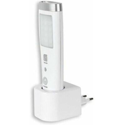 OEM Linterna De Emergencia Con Sensor De Movimiento, Ángulo De Detección De 60°, 15 Led, Batería Recargable, Color Blanco. OEM Linterna De Emergencia Con Sensor De Movimiento, Ángulo De Detección De 60°, 15 Led, Batería Recargable, Color Blanco.