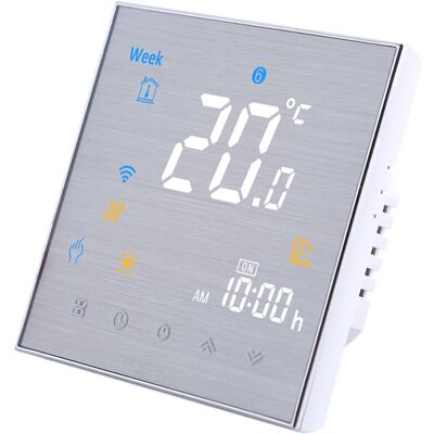 OEM Termostato Inteligente Wifi Bth-3000l-gclw Para Calderas De Agua/gas, Controlador Digital De Temperatura, Pantalla Lcd Grande, Botón Táctil, Control Por Voz, Compatible Con Amazon Echo/home/tmall Gen OEM Termostato Inteligente Wifi Bth-3000l-gclw Para Calderas De Agua/gas, Controlador Digital De Temperatura, Pantalla Lcd Grande, Botón Táctil, Control Por Voz, Compatible Con Amazon Echo/home/tmall Gen